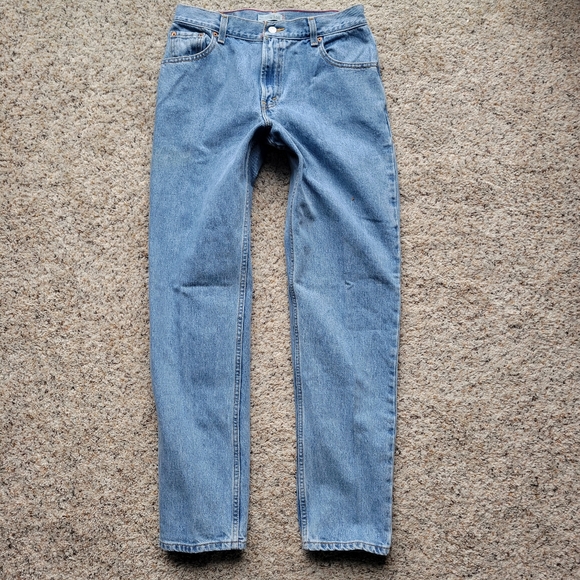 Vintage Levi's 550 Jeans Relaxed Tapered Leg Medium Wash 12 Long - Picture 2 of 7
